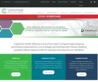 Capstonehealthalliance.com(Capstone Health Alliance) Screenshot