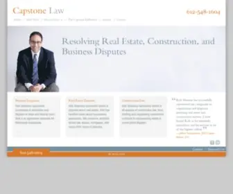 Capstonelaw.com(Capstone Law) Screenshot