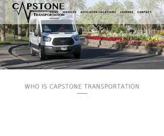 Capstonetransport.com(Non-Emergency Medical Transportation Specialists) Screenshot