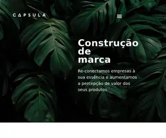Capsula.com.br(Agência de Marketing) Screenshot
