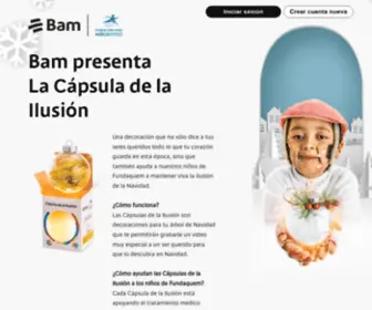 Capsuladelailusion.com(Bam) Screenshot