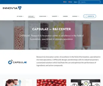 Capsulae.com(Capsulæ) Screenshot