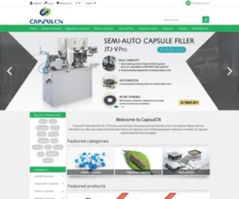 Capsulcn.com(Empty Capsules) Screenshot