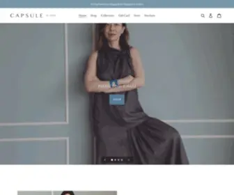 Capsulebyedith.com(Capsule by Edith) Screenshot