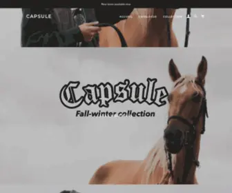 Capsuleclo.com(Capsuleclo) Screenshot