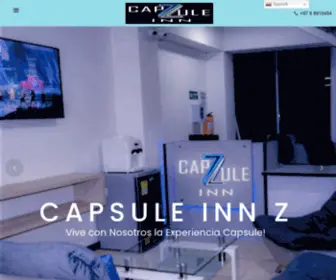 Capsuleinnz.com(Vive la experiencia capsuleinnz) Screenshot