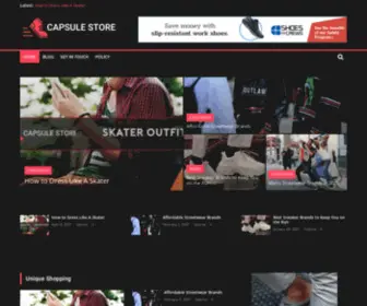 CapsuleStore.com.au(Capsule Store) Screenshot