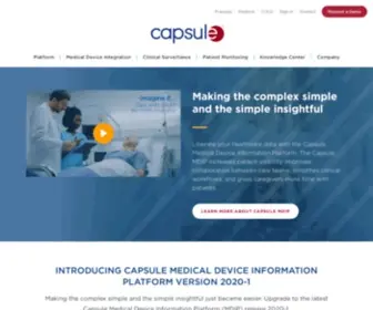 Capsuletech.com(Capsule) Screenshot