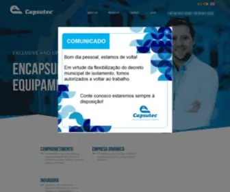 Capsutec.com.br(Capsutec) Screenshot