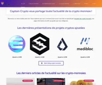 Captain-CRYpto.fr(Toute l'actualité des crypto) Screenshot