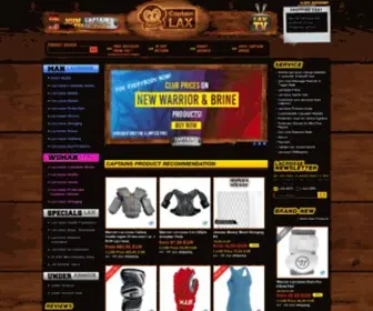 Captain-Lax.com(European Lacrosse Shop) Screenshot