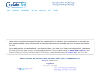 Captain-Net.com(Web Site Design) Screenshot