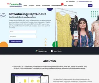 Captainbiz.com(Captain Biz) Screenshot