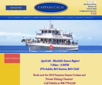 Captaincal2.com(Captain Cal II) Screenshot