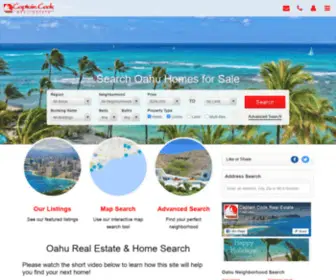 Captaincookrealestate.com(Oahu Real Estate) Screenshot