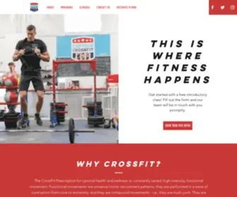 Captaincrossfit.com(Captain CrossFit) Screenshot