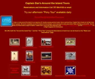 Captaindanstours.com(Captain Dan's Tours) Screenshot