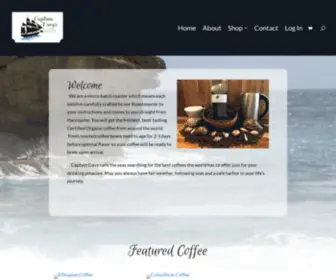 Captaindavyscoffeeroasters.com(We are a micro) Screenshot