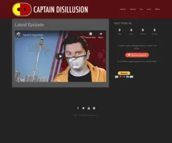 Captaindisillusion.com(Captain Disillusion) Screenshot
