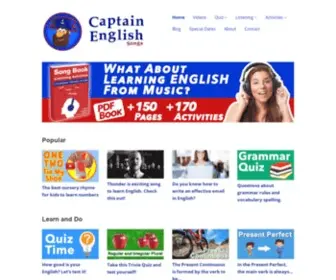 Captainenglishsongs.com(✅✅信誉推荐✅✅十大网投靠谱平台（中国）) Screenshot