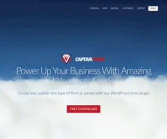 Captainform.com(WordPress Forms) Screenshot
