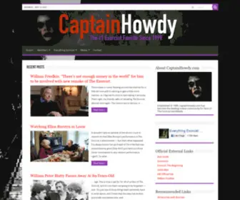 Captainhowdy.com(Leading online community for fans of The Exorcist worldwide) Screenshot