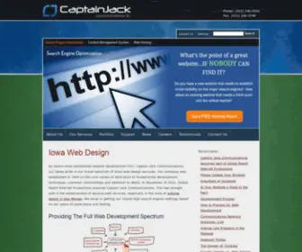 Captainjack.com(Experienced web design agency) Screenshot