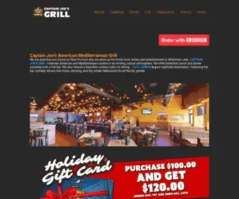 Captainjoesgrill.com(Captain Joe's Grill) Screenshot