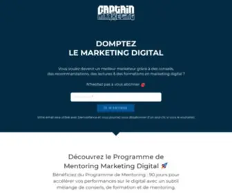 Captainmarketing.io(Domptez Votre Marketing Digital) Screenshot