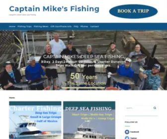 Captainmikeonline.com(Dauphin Island Deep Sea Fishing) Screenshot