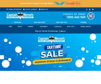 Captainnemos.com.au(Captain Nemo's) Screenshot