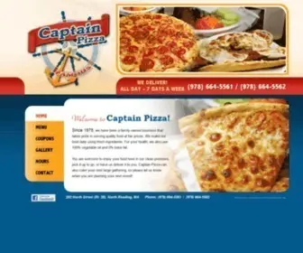Captainpizzanorthreading.com(Captain Pizza) Screenshot
