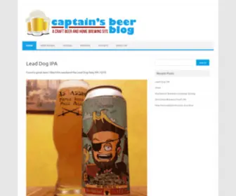 Captainsbeerblog.com(Captainsbeerblog) Screenshot