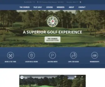 Captainsgolfcourse.com(Cape Cod Golf Course) Screenshot