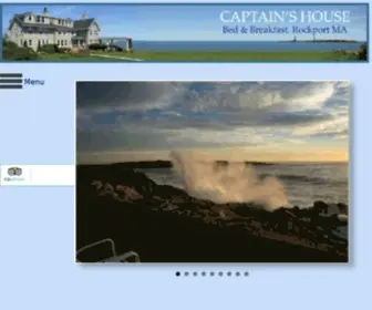 Captainshouse.com(Rockport) Screenshot