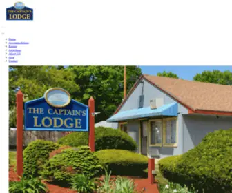 Captainslodgemotel.com(The Captains Lodge) Screenshot