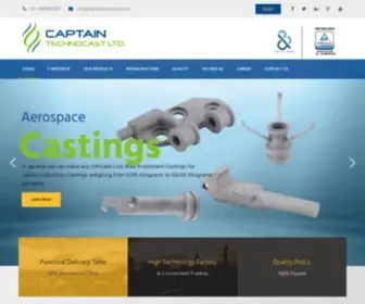 Captaintechnocast.com(Captain Technocast Limited) Screenshot