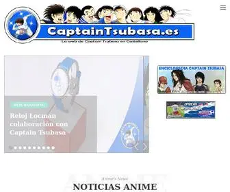 Captaintsubasa.es(Fan Web de Captain Tsubasa en Castellano) Screenshot