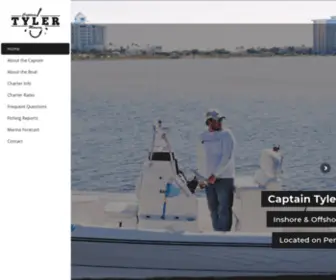 Captaintylermassey.com(Pensacola Fishing Charters) Screenshot