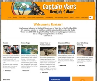 Captainvans.com(Captain Vans Rentals & More) Screenshot