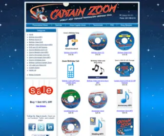 Captainzoom.com(Captain Zoom Birthday Song) Screenshot