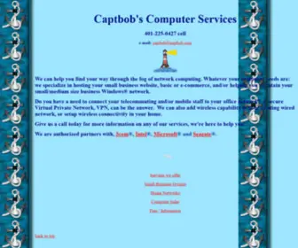 Captbob.com(Captbob's Computer Services) Screenshot