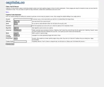 Captcha.cc(Captcha generator) Screenshot
