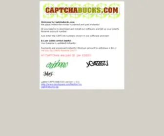 Captchabucks.com(Captchabucks) Screenshot