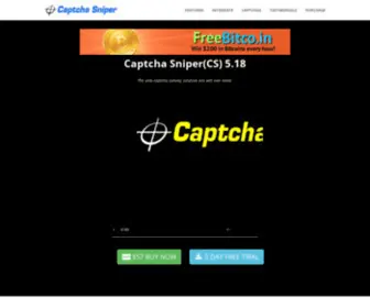 Captchasniper.com(Captcha Sniper) Screenshot