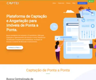 Captei.com.br(Plataforma de Captação e Angariação para Imóveis de Ponta a Ponta) Screenshot