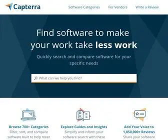 Capterra.com(Top Software at Capterra) Screenshot