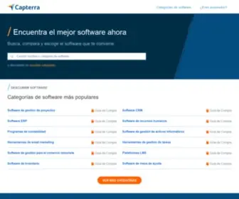 Capterra.mx(Encuentra software empresarial con opiniones y comparación de precios) Screenshot