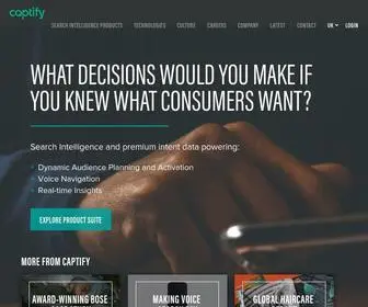 Captify.co.uk(Captify) Screenshot