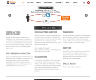 Captiondepot.com(Captiondepot) Screenshot